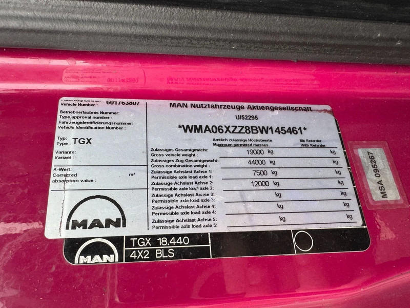 MAN TGX 18.440 4X2 - EURO 5 leasing MAN TGX 18.440 4X2 - EURO 5: picture 16 MAN TGX 18.440 4X2 - EURO 5 leasing MAN TGX 18.440 4X2 - EURO 5: picture 16