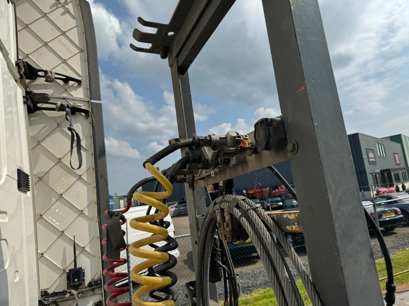 Container transporter/ Swap body semi-trailer Van Hool CABLE AND KIPPING SYSTEM 3X BPW AXLE FRONT LIFTING: picture 13