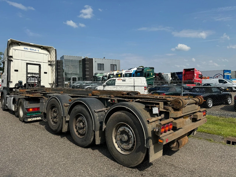 Container transporter/ Swap body semi-trailer Van Hool CABLE AND KIPPING SYSTEM 3X BPW AXLE FRONT LIFTING: picture 9