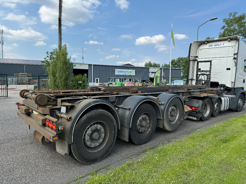 Container transporter/ Swap body semi-trailer Van Hool CABLE AND KIPPING SYSTEM 3X BPW AXLE FRONT LIFTING: picture 11