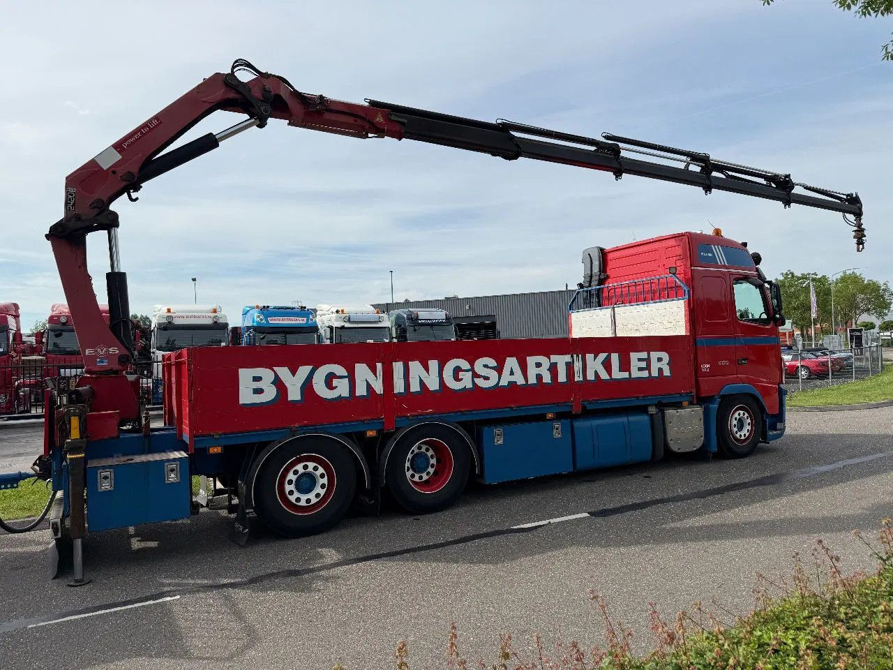 Volvo FH 16.600 600 - 6X2 - EURO 5 + HMF 2420 K5 + REM - Crane truck: picture 3 Volvo FH 16.600 600 - 6X2 - EURO 5 + HMF 2420 K5 + REM - Crane truck: picture 3
