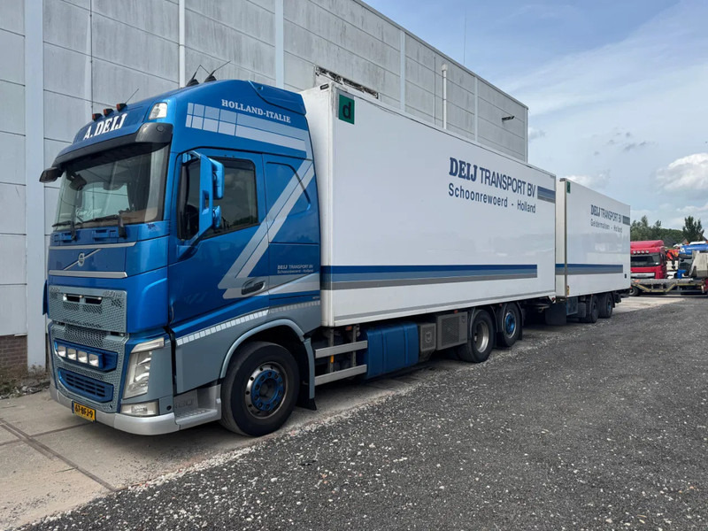 Volvo FH 460 6X2 EURO 6 + DRACO MZS 218 HANGER - Refrigerator truck: picture 1 Volvo FH 460 6X2 EURO 6 + DRACO MZS 218 HANGER - Refrigerator truck: picture 1