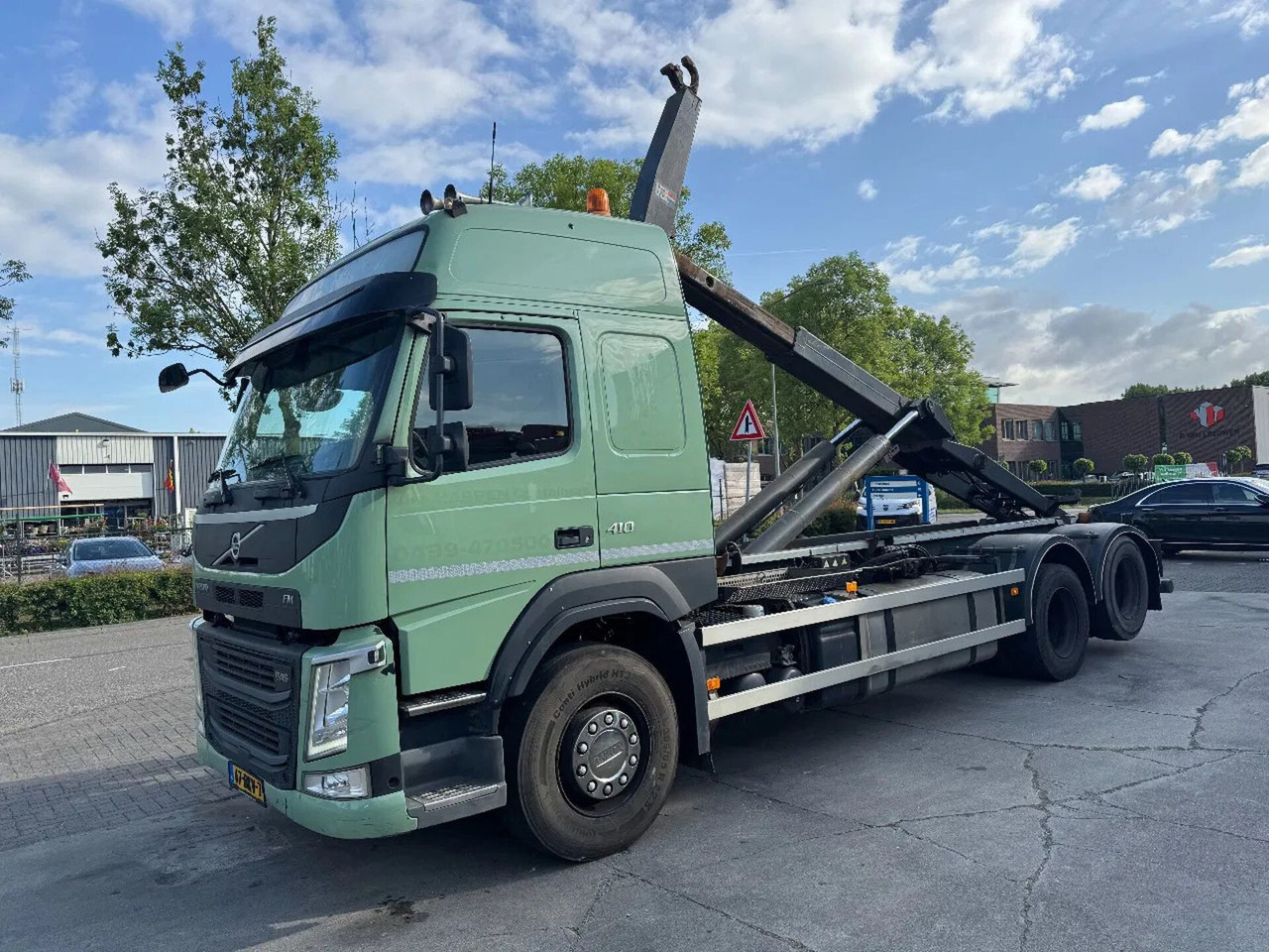 Hook lift truck Volvo FM 410 6X2 EURO 6 VDL 21T HOOK: picture 6