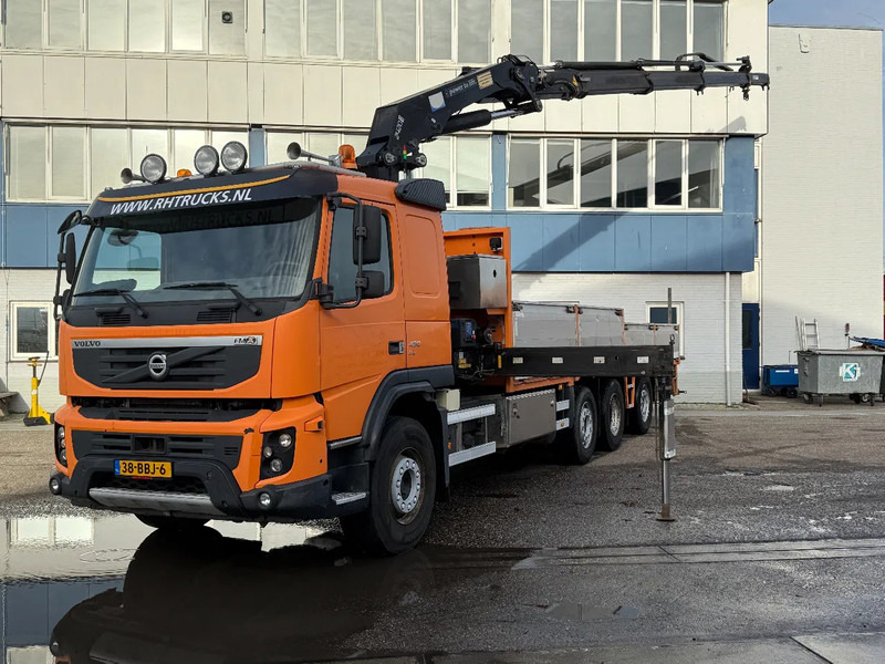 Volvo FM 420 8X2 EEV + HMF 2420-K3 + REMOTE + 5E & 6E FUNCTIE - Dropside/ Flatbed truck, Crane truck: picture 2 Volvo FM 420 8X2 EEV + HMF 2420-K3 + REMOTE + 5E & 6E FUNCTIE - Dropside/ Flatbed truck, Crane truck: picture 2