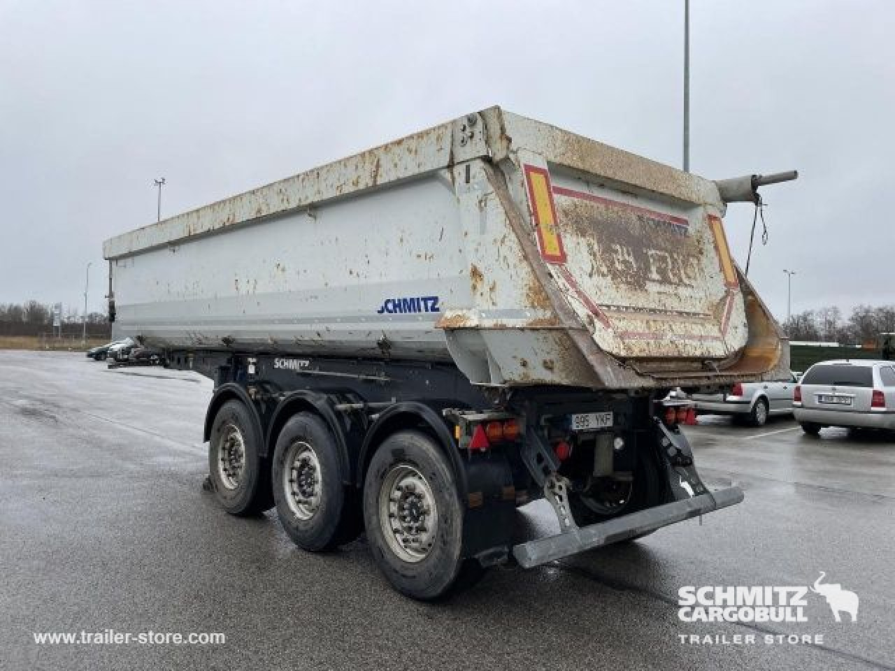 SCHMITZ Tipper Steel half pipe body 24m³ - Tipper semi-trailer: picture 1 SCHMITZ Tipper Steel half pipe body 24m³ - Tipper semi-trailer: picture 1