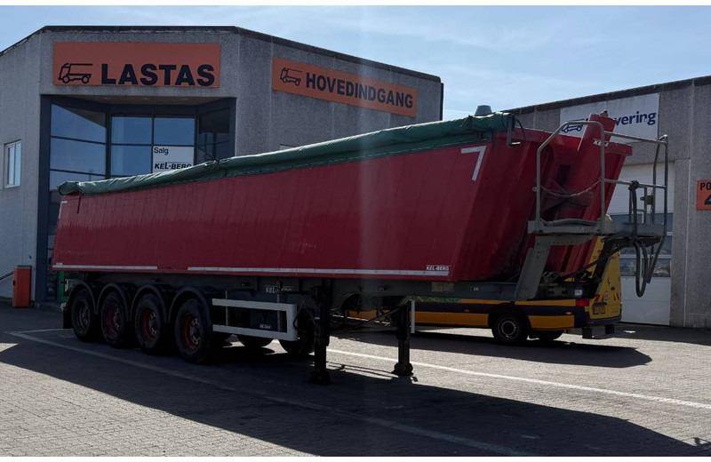 Tipper semi-trailer KEL-BERG 4-axle Tipper/Kipper/Tiptrailer 37m³: picture 1