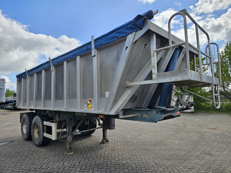 Onbekend STEEL CHASSIS - ALU BUCKET - STEELSPRING - DRUM BRAKES - Tipper semi-trailer: picture 3 Onbekend STEEL CHASSIS - ALU BUCKET - STEELSPRING - DRUM BRAKES - Tipper semi-trailer: picture 3