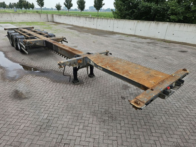 Pacton MFCC Multi - Lifting axle - 2x20FT / 40FTHC / 45FTHC - Container transporter/ Swap body semi-trailer: picture 5 Pacton MFCC Multi - Lifting axle - 2x20FT / 40FTHC / 45FTHC - Container transporter/ Swap body semi-trailer: picture 5
