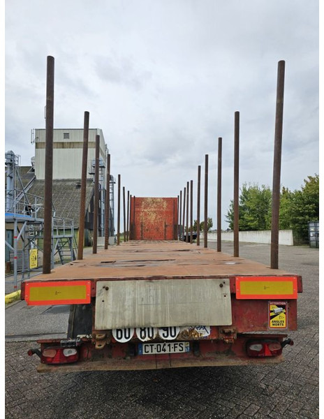 Trax 3 Meter extendable - MAX 15.5 meter long + Lifting axle - Dropside/ Flatbed semi-trailer: picture 5 Trax 3 Meter extendable - MAX 15.5 meter long + Lifting axle - Dropside/ Flatbed semi-trailer: picture 5