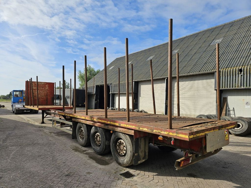 Dropside/ Flatbed semi-trailer Trax 3 Meter extendable - MAX 15.5 meter long: picture 8