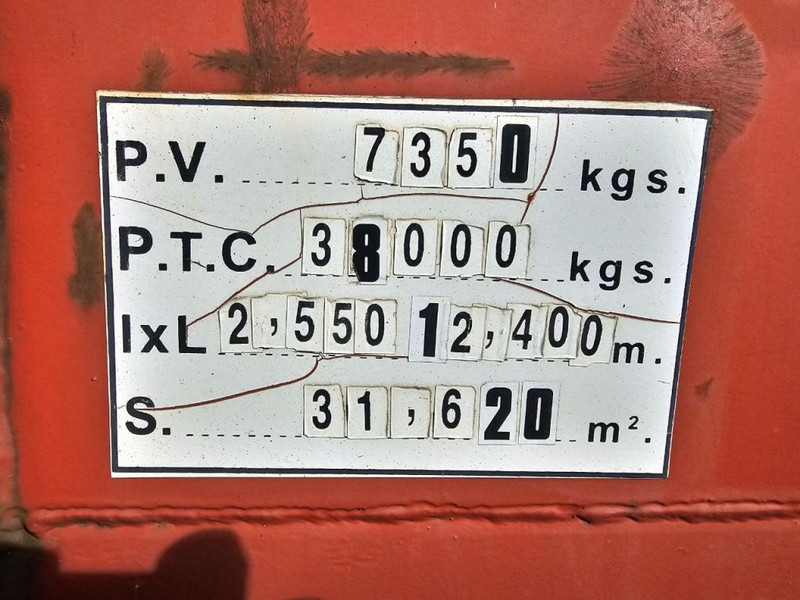 Dropside/ Flatbed semi-trailer Trax 3 Meter extendable - MAX 15.5 meter long: picture 17