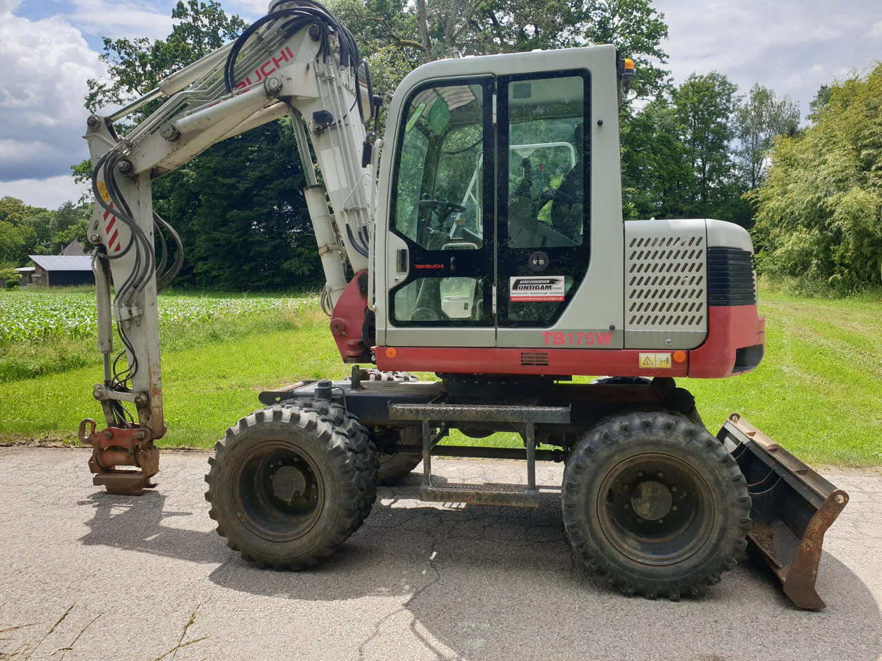 TAKEUCHI TB 175W - Wheel excavator: picture 1 TAKEUCHI TB 175W - Wheel excavator: picture 1