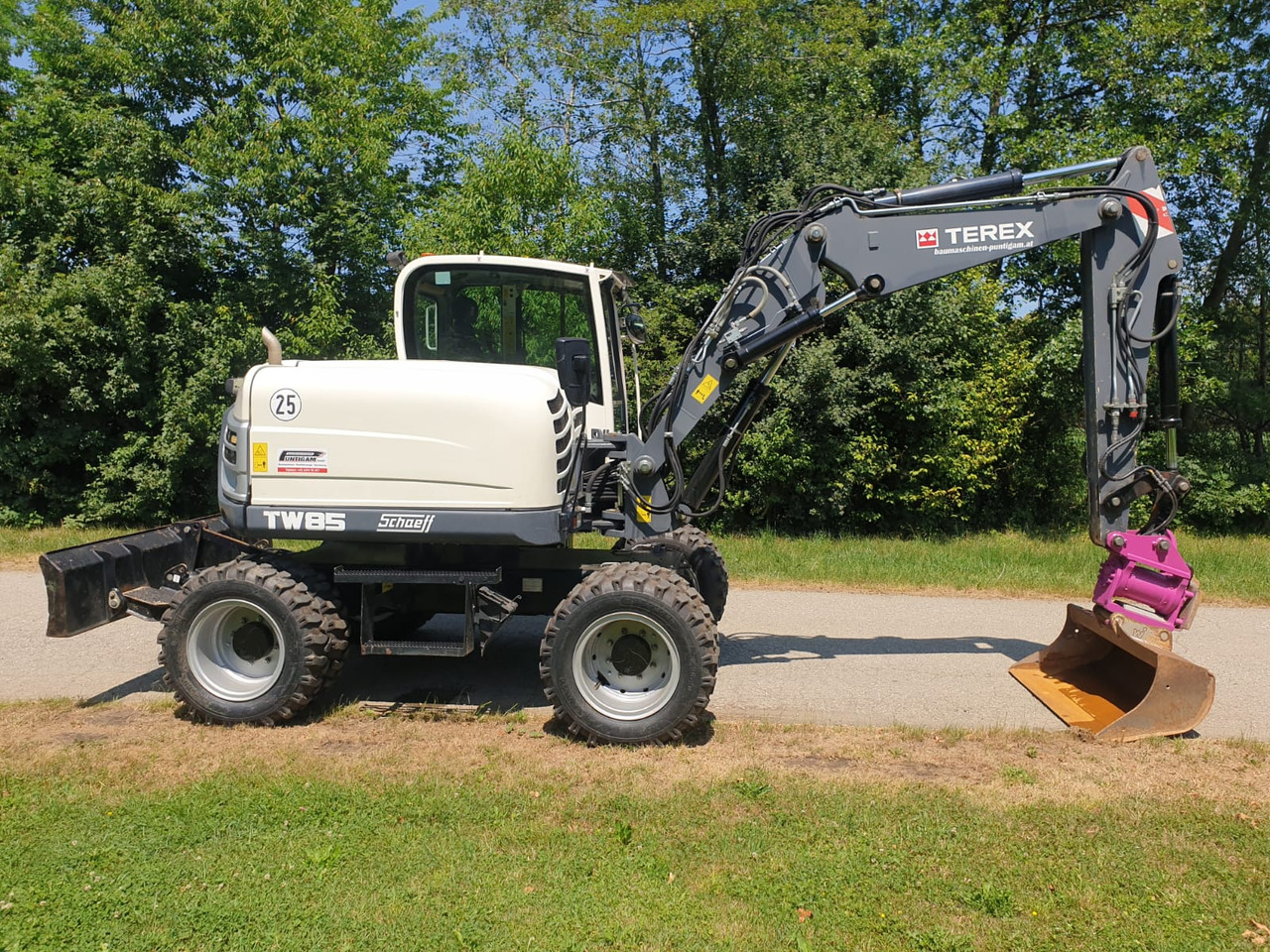 Terex TW 85 - Wheel excavator: picture 2 Terex TW 85 - Wheel excavator: picture 2