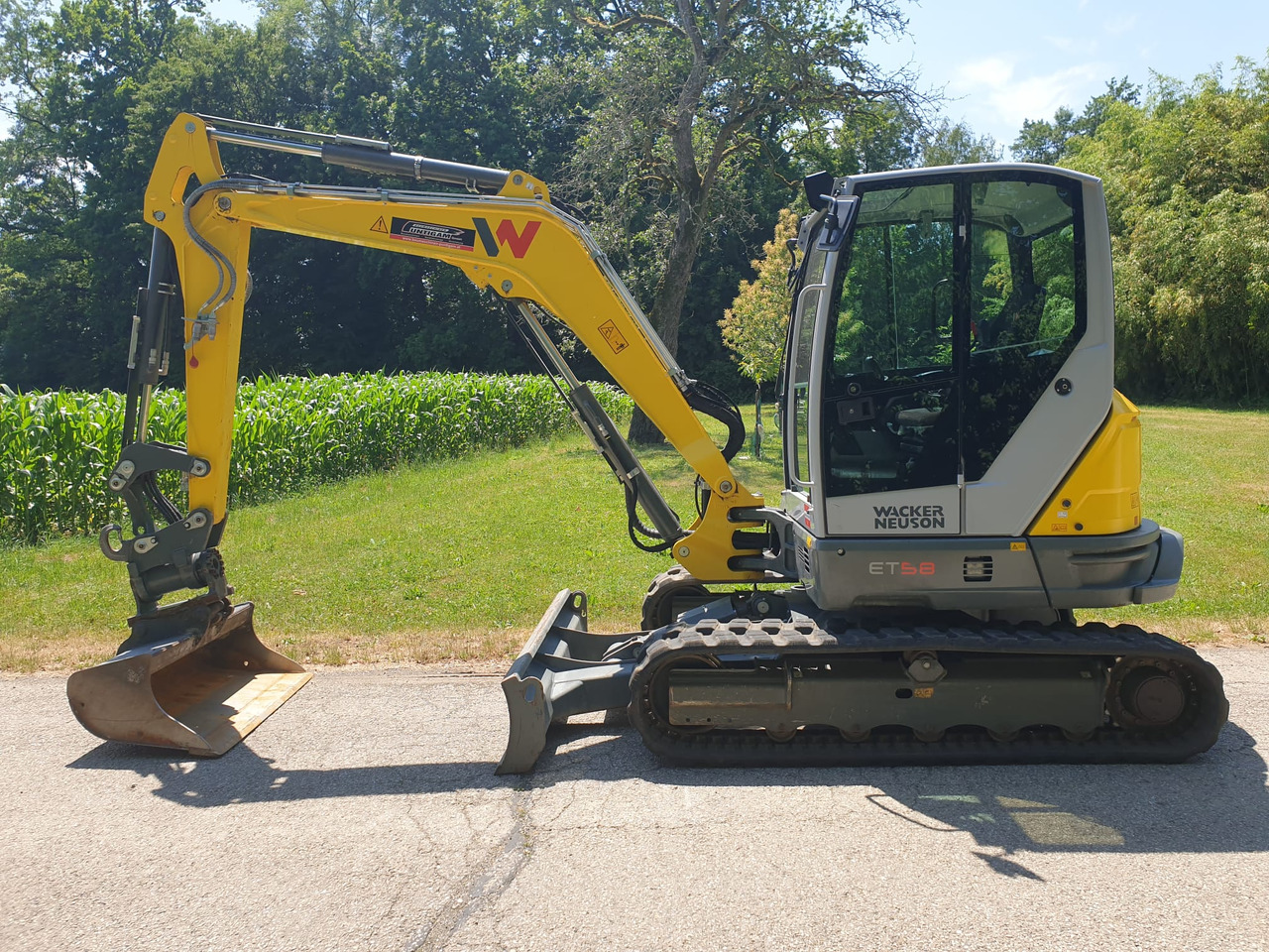 WACKER Neuson ET 58 - Mini excavator: picture 1 WACKER Neuson ET 58 - Mini excavator: picture 1