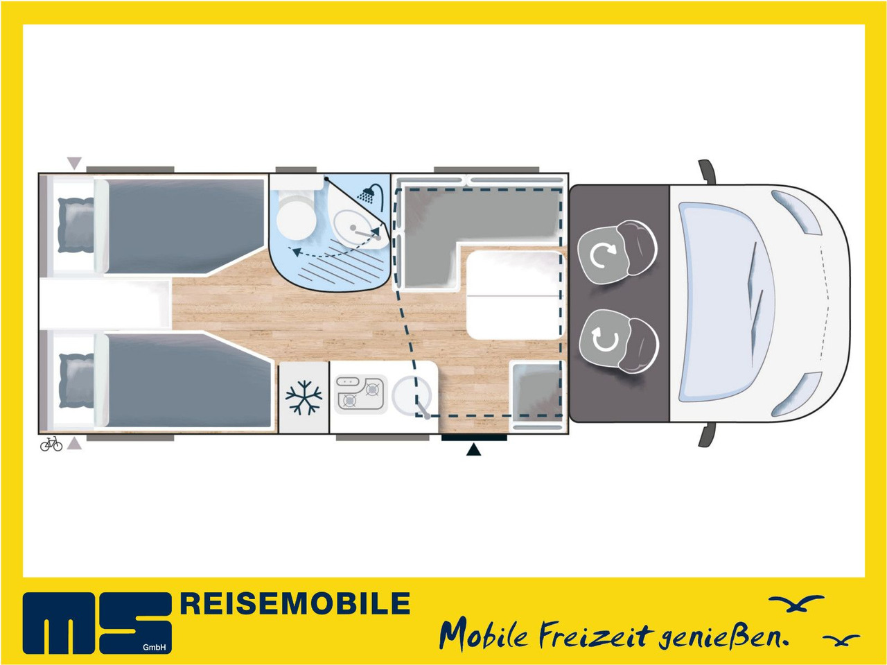 Chausson 627 TITANIUM / EINZELBETTEN & 2P. HUBBETT - Semi-integrated motorhome: picture 1 Chausson 627 TITANIUM / EINZELBETTEN & 2P. HUBBETT - Semi-integrated motorhome: picture 1