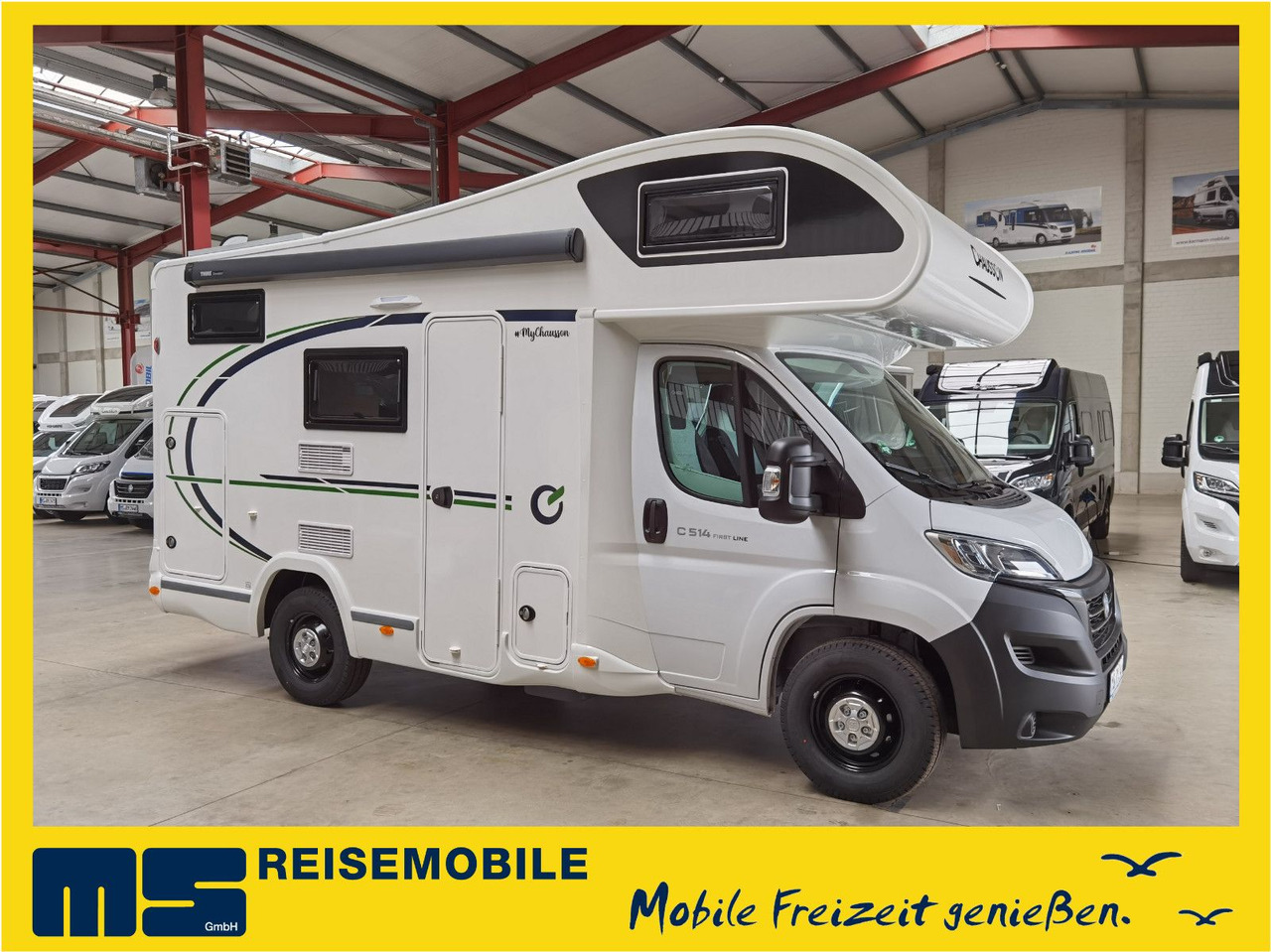 Chausson C 514 FIRST LINE /140PS / ZUBEHÖR- PAKET / 5.99M - Alcove motorhome: picture 1 Chausson C 514 FIRST LINE /140PS / ZUBEHÖR- PAKET / 5.99M - Alcove motorhome: picture 1