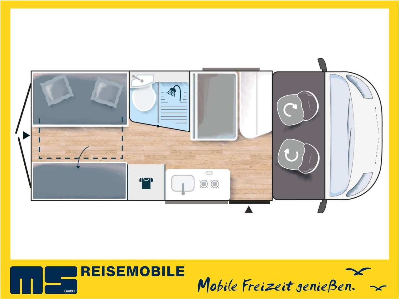 Chausson V594 SPORT LINE / - 2026 - / 140PS -8G-AUTOMATIK - Camper van: picture 2 Chausson V594 SPORT LINE / - 2026 - / 140PS -8G-AUTOMATIK - Camper van: picture 2