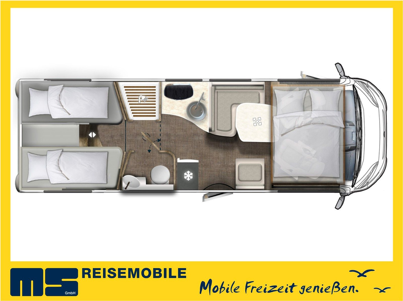 Eura Mobil INTEGRA LINE 720 EB /-2026- /8G-180PS/PLUS-PAKET - Integrated motorhome: picture 2 Eura Mobil INTEGRA LINE 720 EB /-2026- /8G-180PS/PLUS-PAKET - Integrated motorhome: picture 2