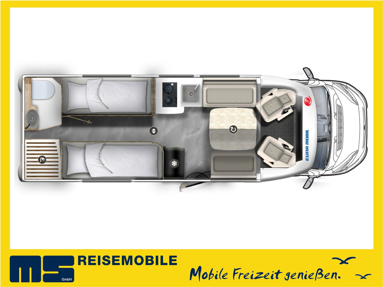 Eura Mobil PROFILA T 726 EF -MOD. 2025 -MONDIAL PLUS & S-P. - Semi-integrated motorhome: picture 2 Eura Mobil PROFILA T 726 EF -MOD. 2025 -MONDIAL PLUS & S-P. - Semi-integrated motorhome: picture 2