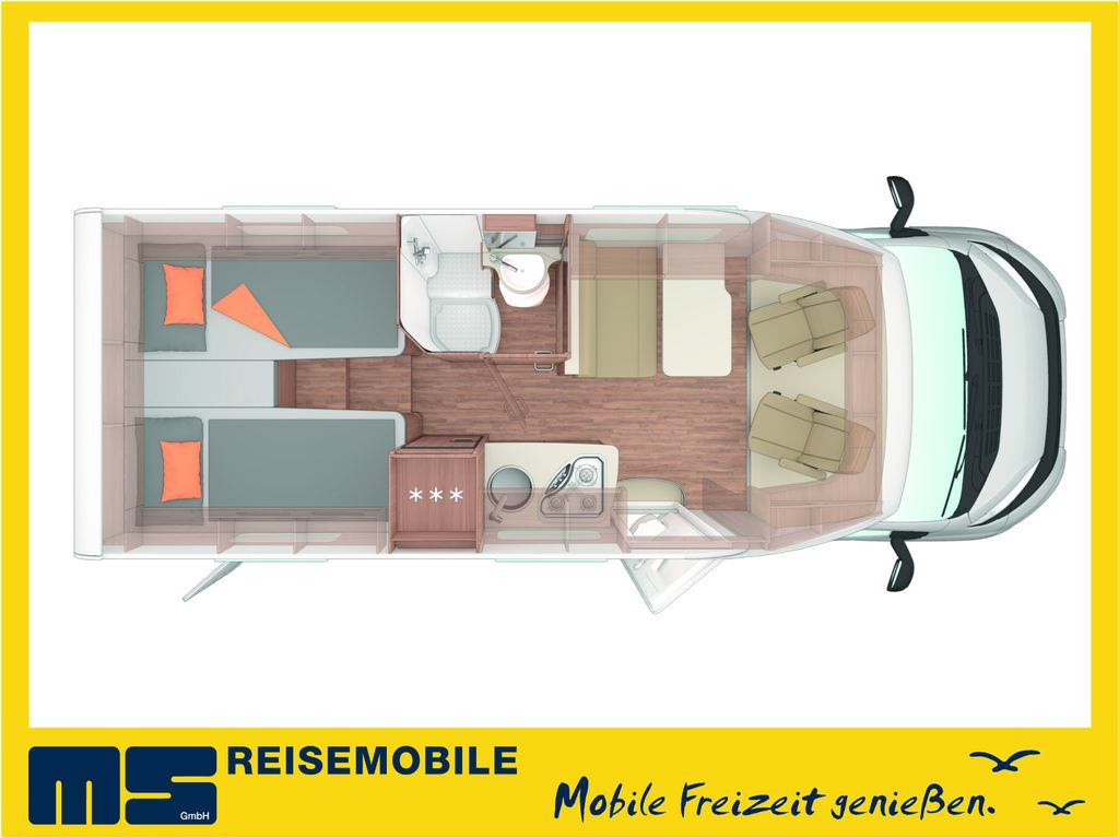 Weinsberg CARACOMPACT 600 MEG PEPPER /2025 / 8G.AUTOMATIK - Semi-integrated motorhome: picture 2 Weinsberg CARACOMPACT 600 MEG PEPPER /2025 / 8G.AUTOMATIK - Semi-integrated motorhome: picture 2