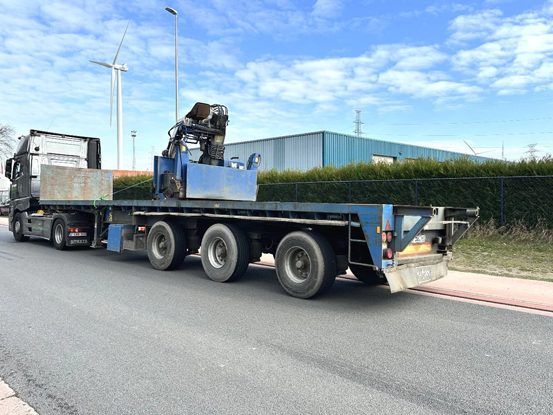 EKW RO-3QT3AHG KRAAN KENNIS 16000 - Dropside/ Flatbed semi-trailer: picture 3 EKW RO-3QT3AHG KRAAN KENNIS 16000 - Dropside/ Flatbed semi-trailer: picture 3