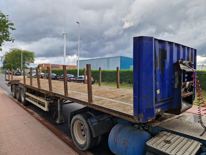 Dropside/ Flatbed semi-trailer Krone SD 27: picture 1