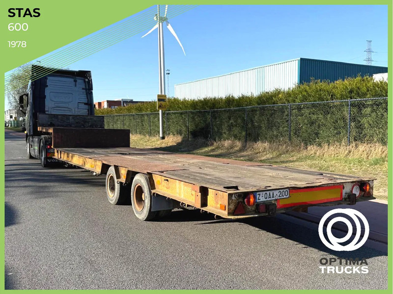 Stas 0-26/2DUA EXTENSIBLE/UITSCHUIFBAAR - Low loader semi-trailer: picture 1 Stas 0-26/2DUA EXTENSIBLE/UITSCHUIFBAAR - Low loader semi-trailer: picture 1