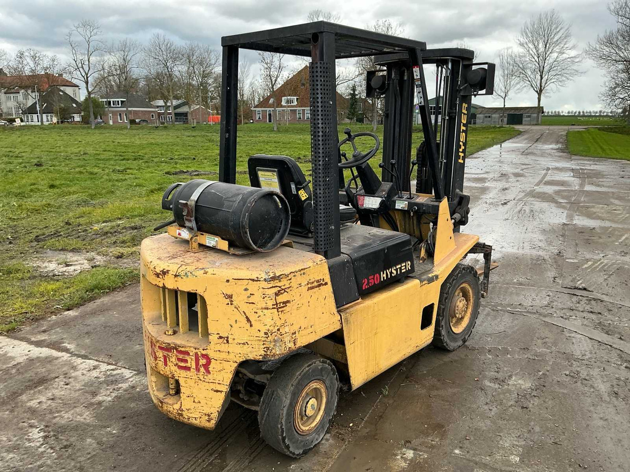 Forklift 1991 HYSTER 2.50XLX FORKLIFT: picture 8
