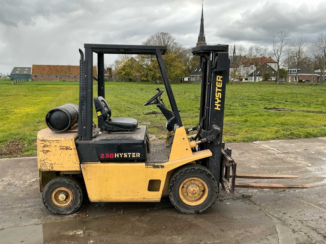 Forklift 1991 HYSTER 2.50XLX FORKLIFT: picture 9