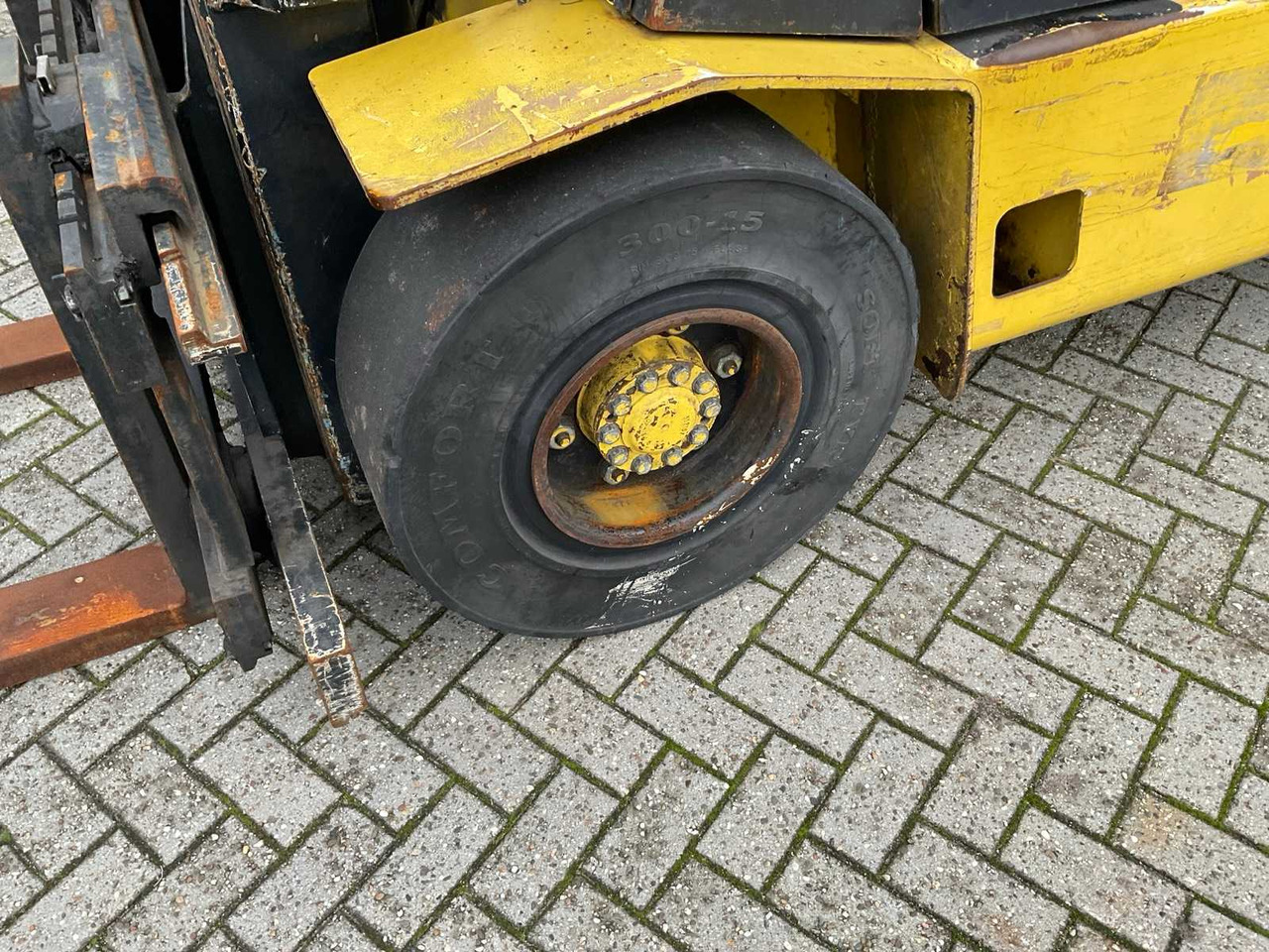 Forklift 1999 HYSTER H 500 XL FORKLIFT TRUCK: picture 8