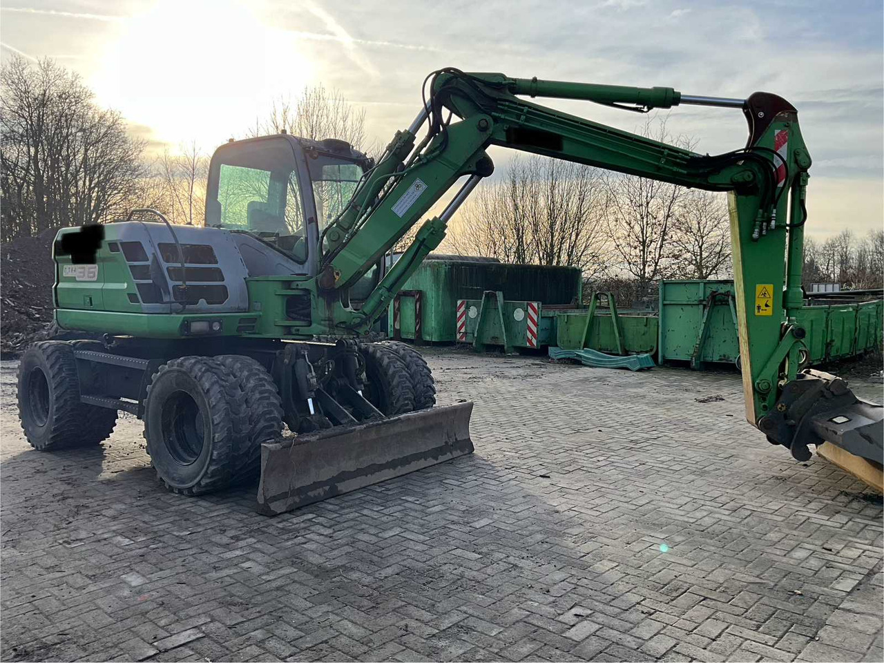 2007 NEW HOLLAND MH 3.6 WHEELED EXCAVATOR - Wheel excavator: picture 2 2007 NEW HOLLAND MH 3.6 WHEELED EXCAVATOR - Wheel excavator: picture 2