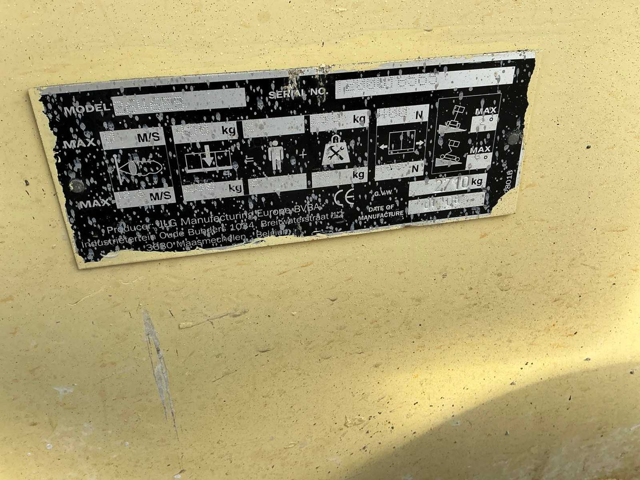 Aerial platform 2008 JLG 2646ES AERIAL WORK PLATFORM: picture 6