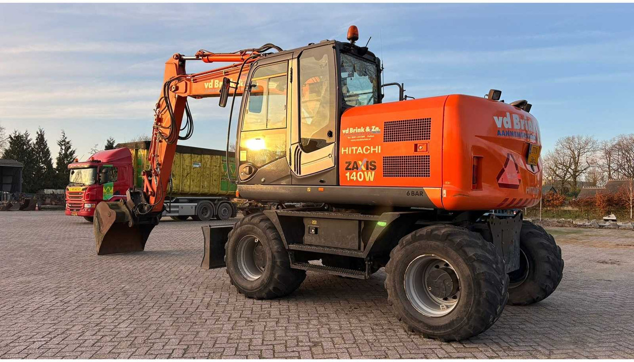 2009 HITACHI ZX140W-3 WHEELED EXCAVATOR - Wheel excavator: picture 4 2009 HITACHI ZX140W-3 WHEELED EXCAVATOR - Wheel excavator: picture 4