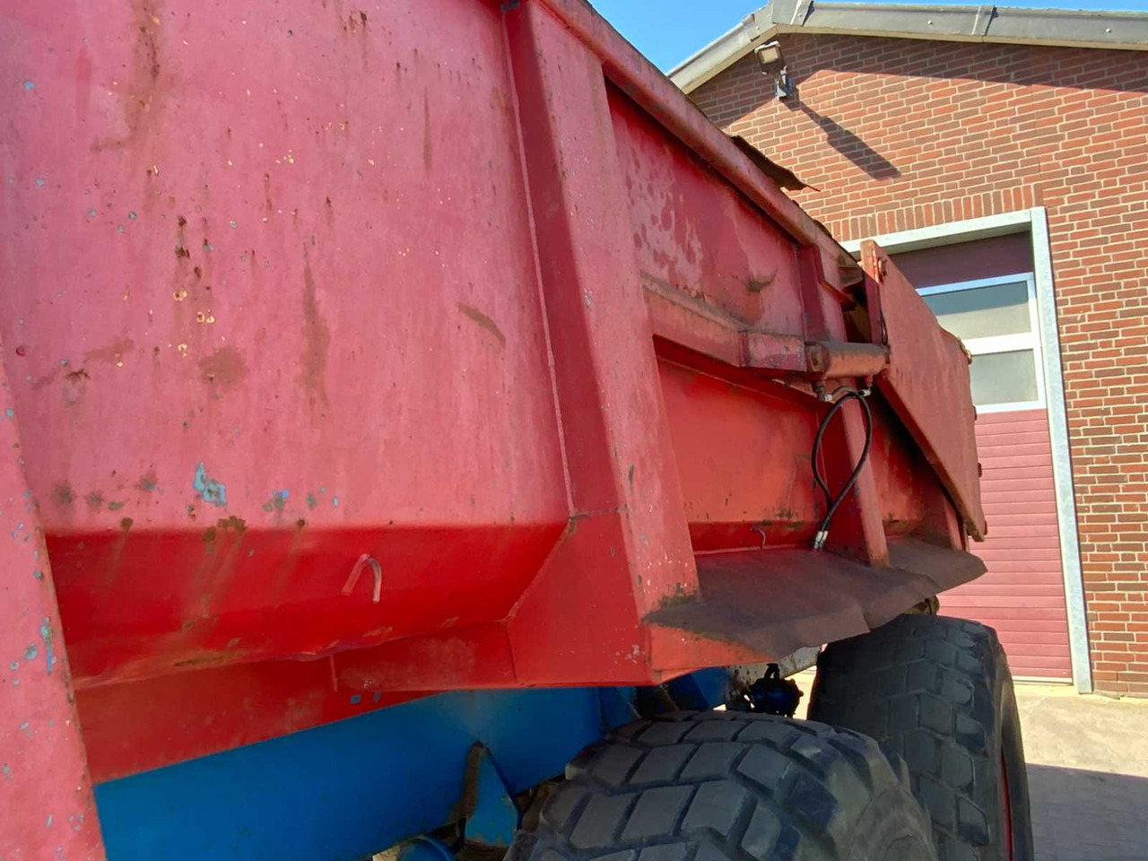 Farm tipping trailer/ Dumper Beco Gigant 240: picture 18