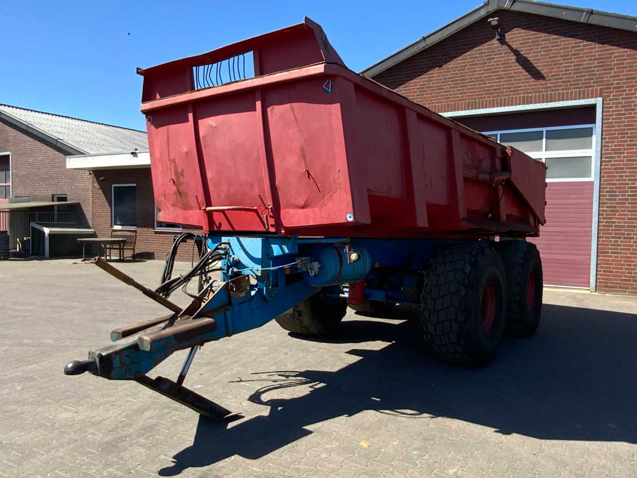 Farm tipping trailer/ Dumper Beco Gigant 240: picture 19