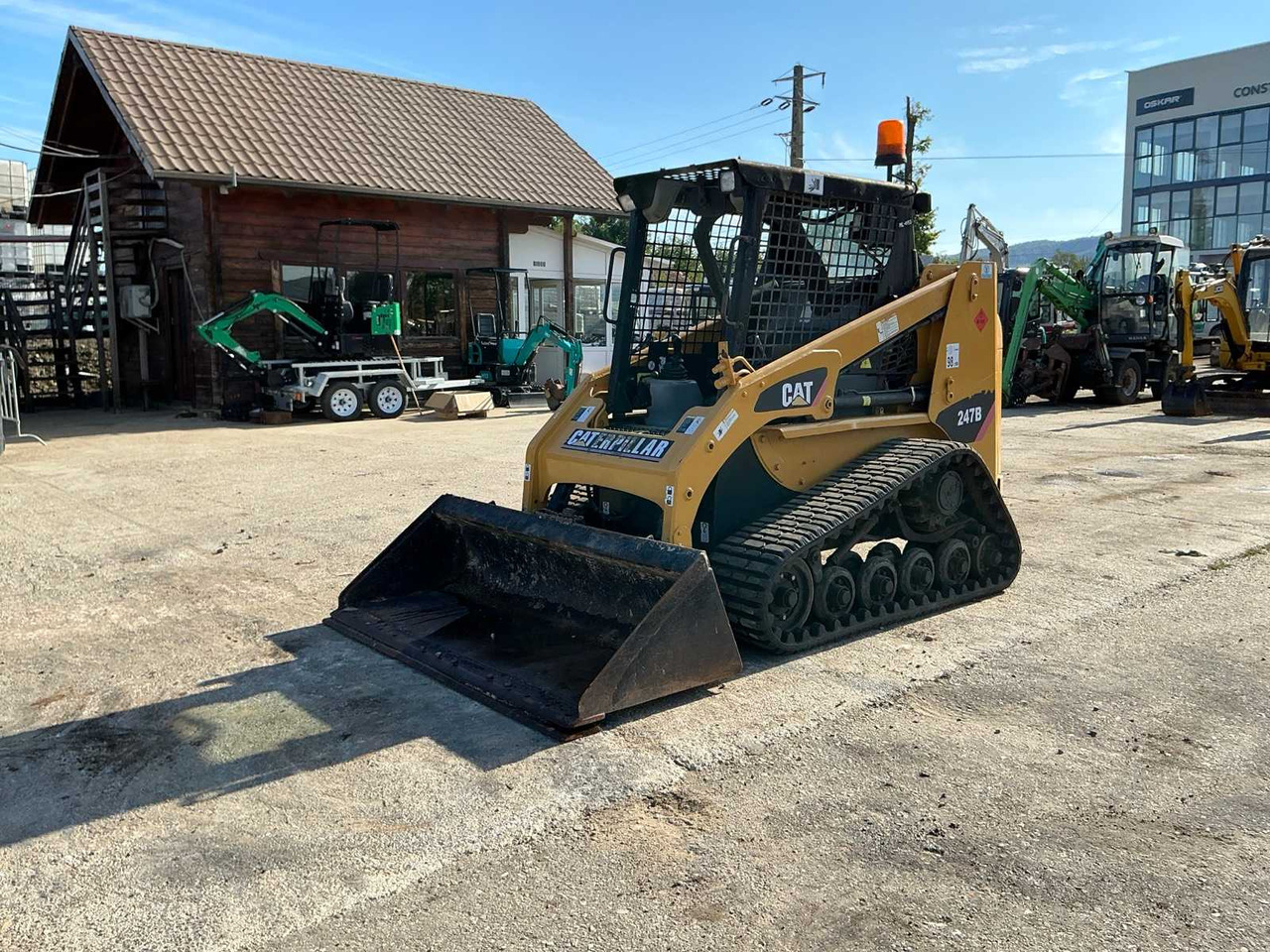 CATERPILLAR - 247B - COMPACT LOADER - 2008 - Compact track loader: picture 5 CATERPILLAR - 247B - COMPACT LOADER - 2008 - Compact track loader: picture 5