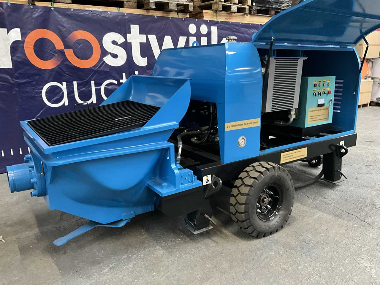 Easy-Going CDP30 HBT30-8-30 - Stationary concrete pump: picture 1 Easy-Going CDP30 HBT30-8-30 - Stationary concrete pump: picture 1