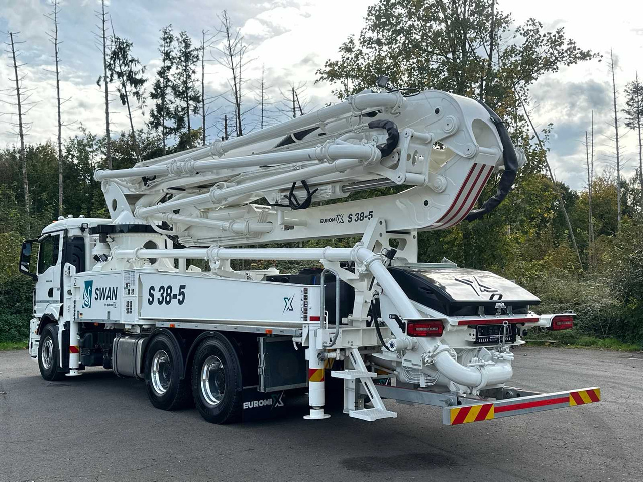 Euromix SWAN 38 / Z-38/125-XArme 5 - Stationary concrete pump: picture 3 Euromix SWAN 38 / Z-38/125-XArme 5 - Stationary concrete pump: picture 3