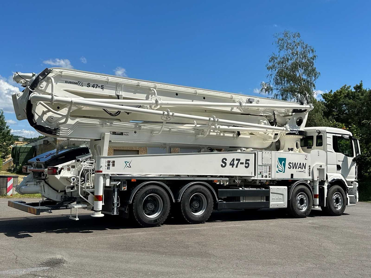 Euromix SWAN 47-5 160RZ - Stationary concrete pump: picture 3 Euromix SWAN 47-5 160RZ - Stationary concrete pump: picture 3