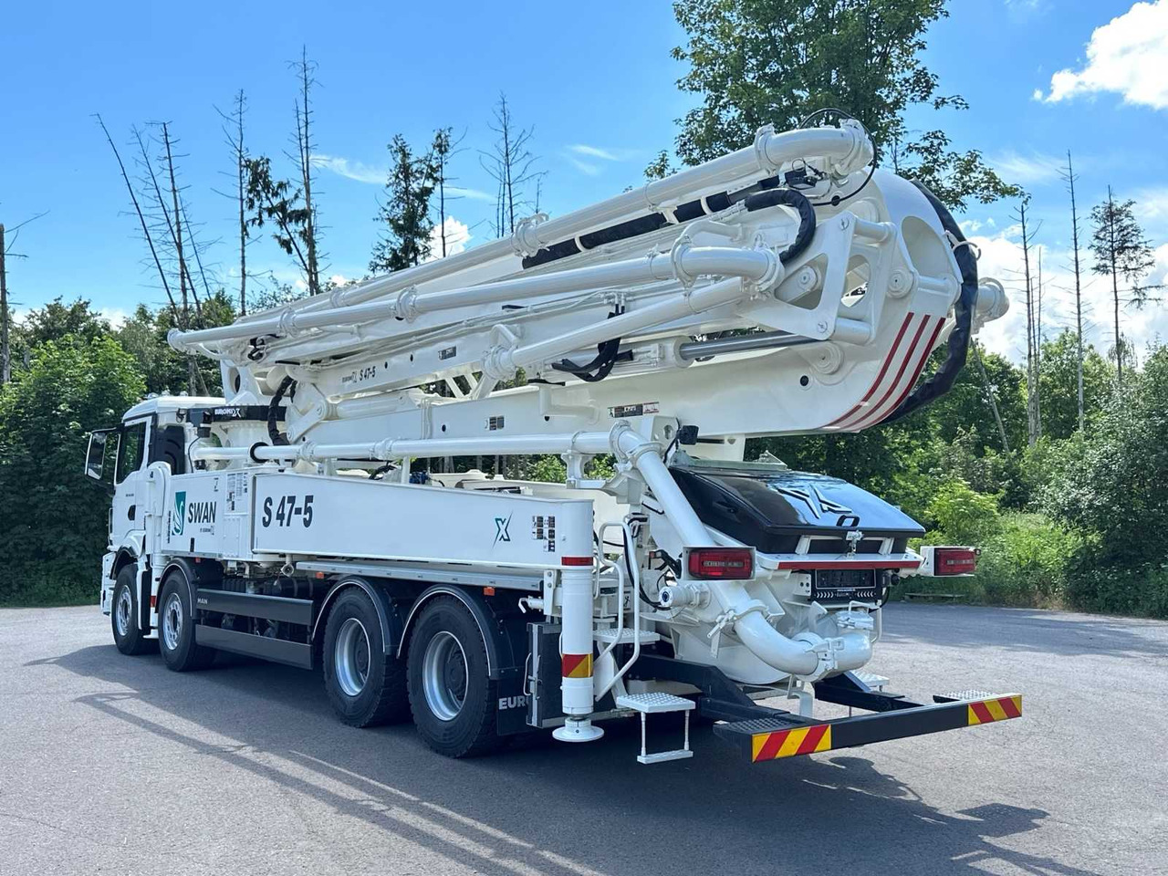 Euromix SWAN 47-5 160RZ - Stationary concrete pump: picture 2 Euromix SWAN 47-5 160RZ - Stationary concrete pump: picture 2
