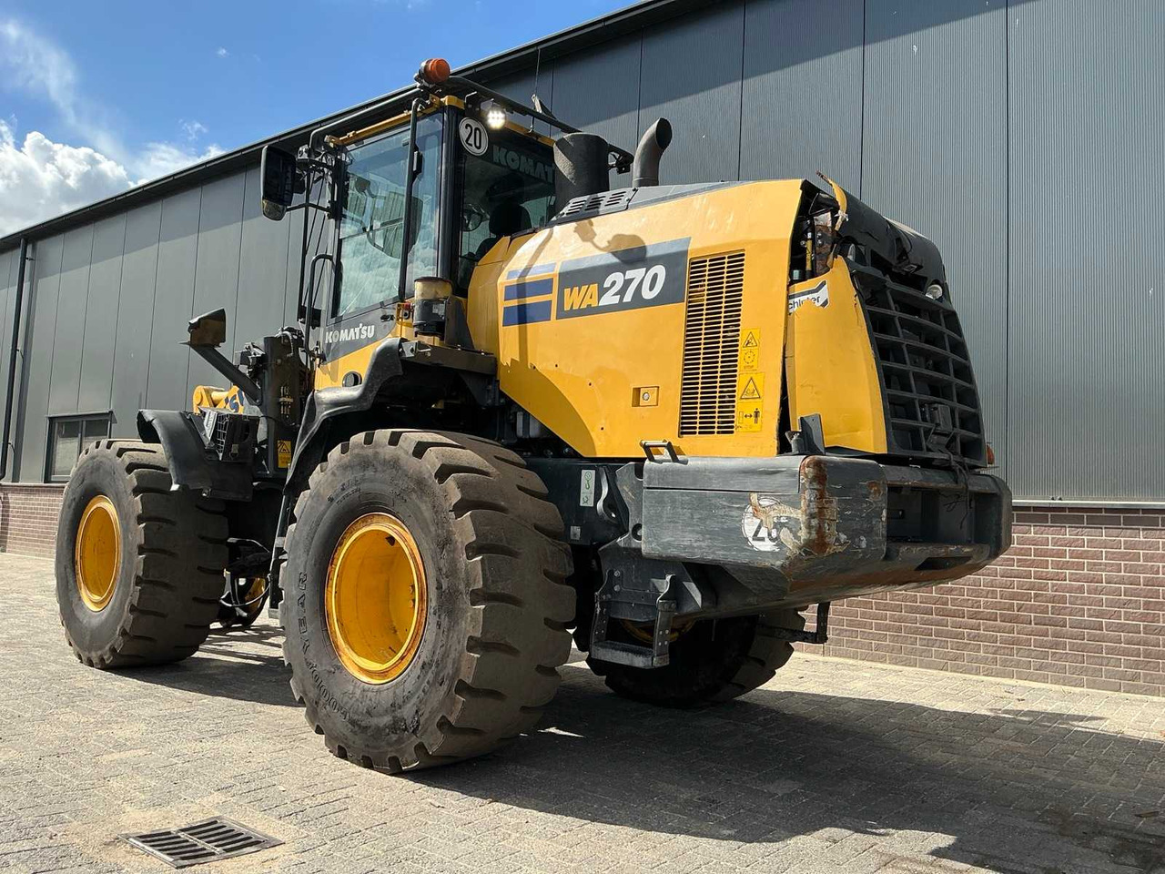 Komatsu WA270-8EO - Wheel loader: picture 3 Komatsu WA270-8EO - Wheel loader: picture 3