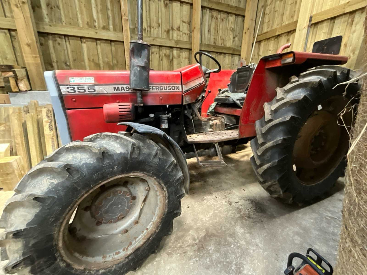 Massey-Ferguson 1986 MASSEY-FERGUSON 355 4WD AGRICULTURAL TRACTOR - Farm tractor: picture 2 Massey-Ferguson 1986 MASSEY-FERGUSON 355 4WD AGRICULTURAL TRACTOR - Farm tractor: picture 2