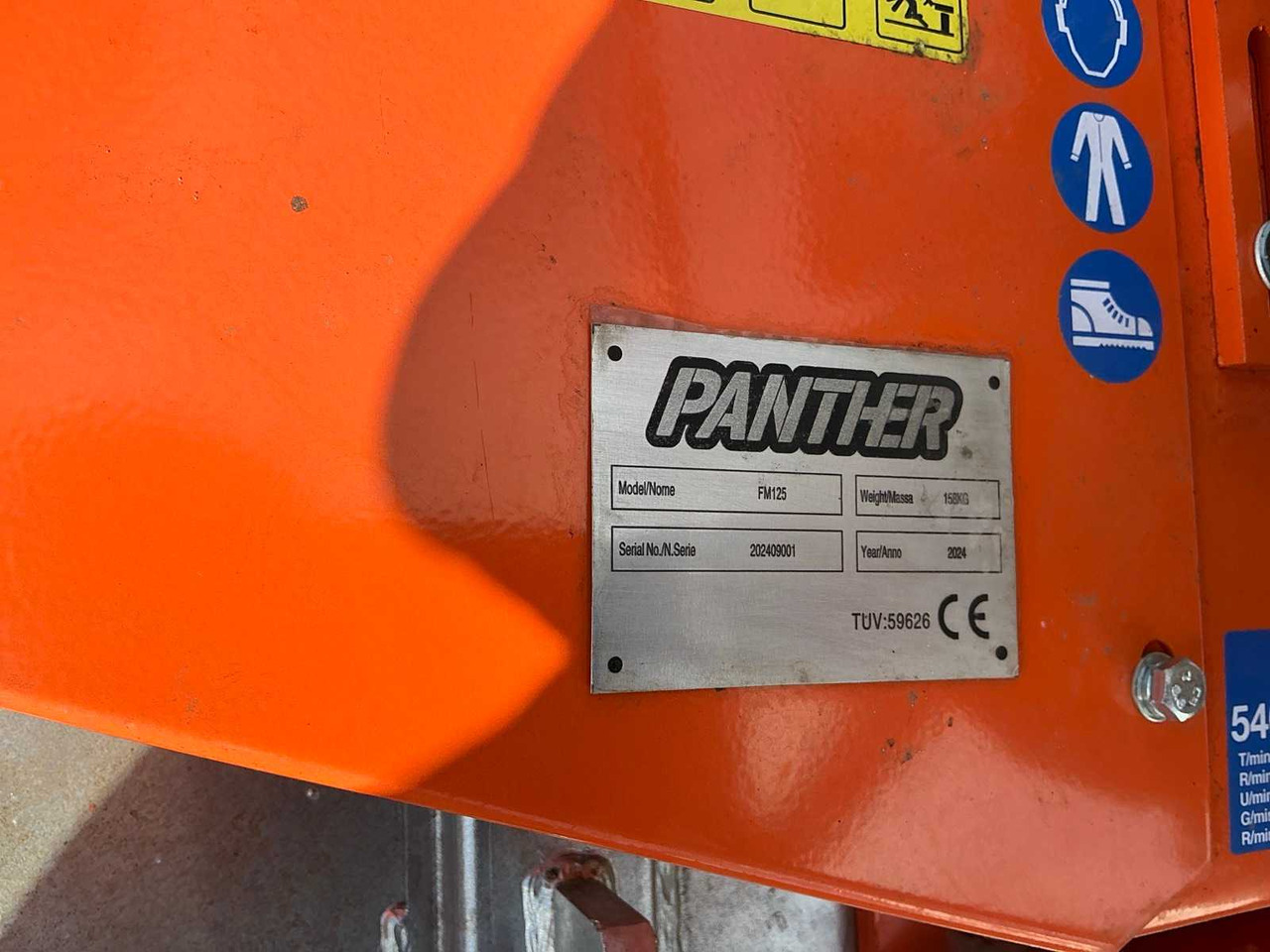 Flail mower Panther FM125: picture 8