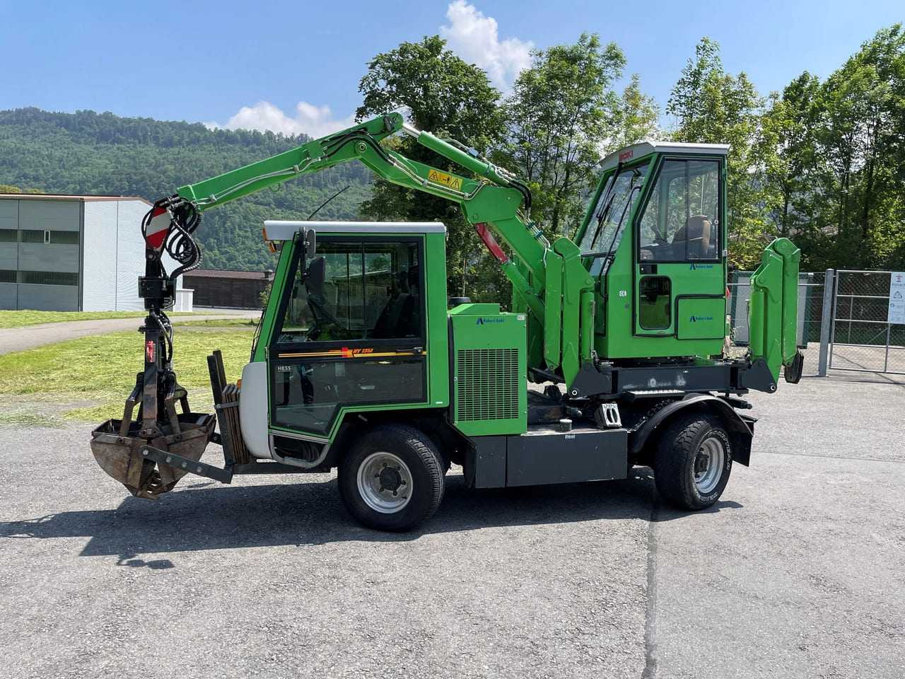 REFORM BOKIMOBIL HY1351 WITH EXCAVATOR ATTACHMENT - Wheel excavator: picture 3 REFORM BOKIMOBIL HY1351 WITH EXCAVATOR ATTACHMENT - Wheel excavator: picture 3