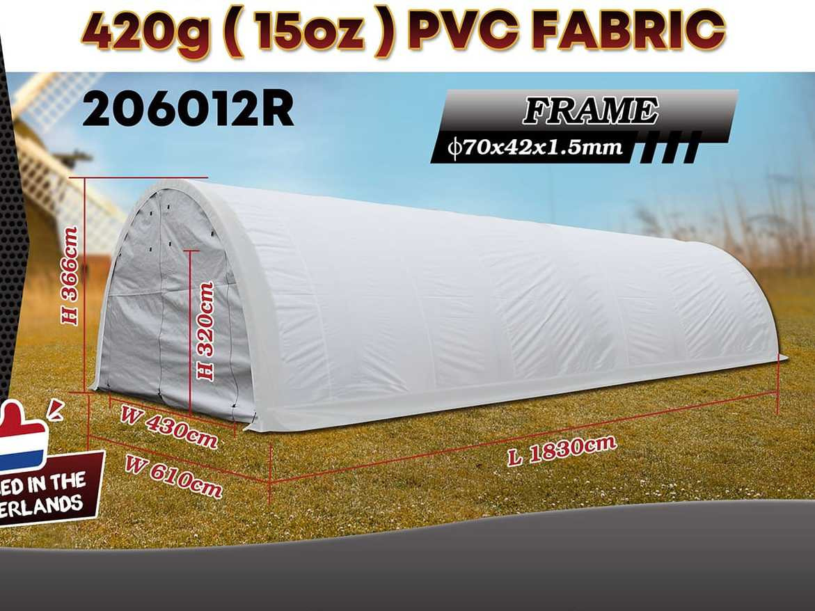 Rhino-Cross-Shelter 206012R - 18,3x6,1x3,66 m - Storage tank: picture 2 Rhino-Cross-Shelter 206012R - 18,3x6,1x3,66 m - Storage tank: picture 2