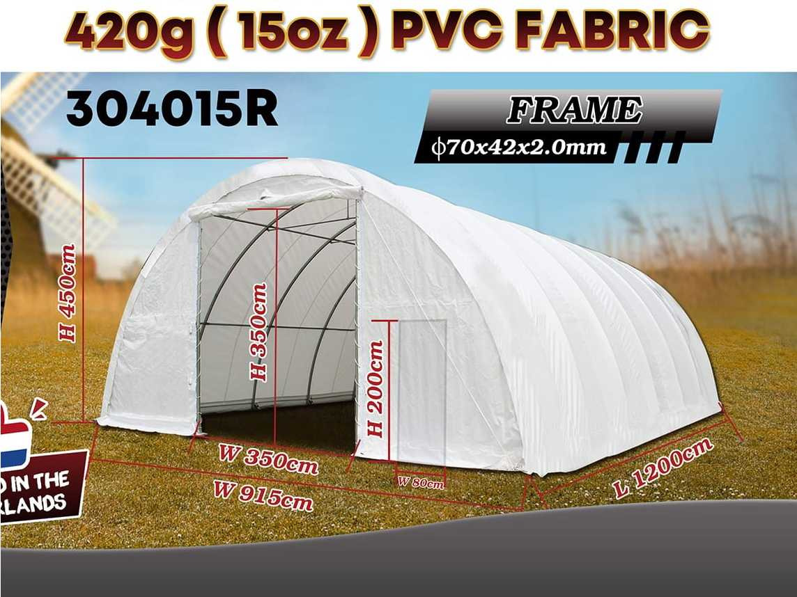 Rhino-Cross-Shelter 304015R - 12x9,15x4,5 m - Storage tank: picture 3 Rhino-Cross-Shelter 304015R - 12x9,15x4,5 m - Storage tank: picture 3