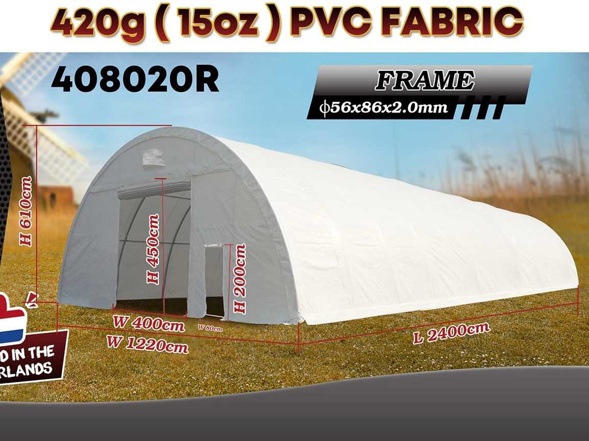 Rhino-Cross-Shelter 408020R - 24x12,2x6,1 m - Storage tank: picture 2 Rhino-Cross-Shelter 408020R - 24x12,2x6,1 m - Storage tank: picture 2