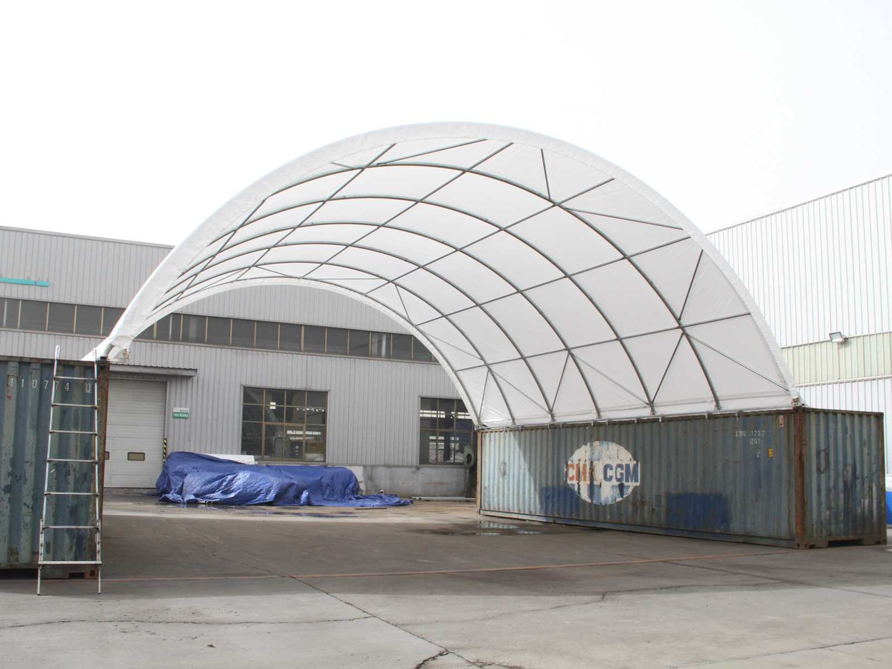 Rhino-Cross-Shelter C2640 - 12x8x3 m - Storage tank: picture 1 Rhino-Cross-Shelter C2640 - 12x8x3 m - Storage tank: picture 1