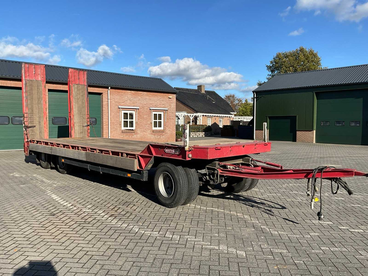 1994 NOOTEBOOM ASD-28 LOW LOADER - Semi-trailer: picture 2 1994 NOOTEBOOM ASD-28 LOW LOADER - Semi-trailer: picture 2
