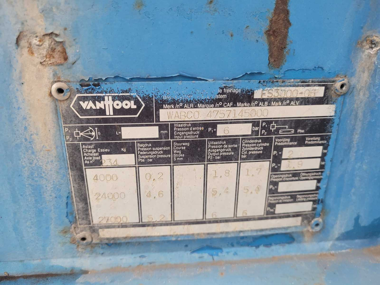 1999 VAN HOOL 30FT/20FT SEMI-TRAILER - Semi-trailer: picture 5 1999 VAN HOOL 30FT/20FT SEMI-TRAILER - Semi-trailer: picture 5